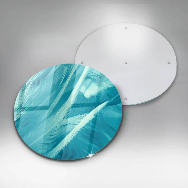 Skleněná deska do kuchyně Jemné peří