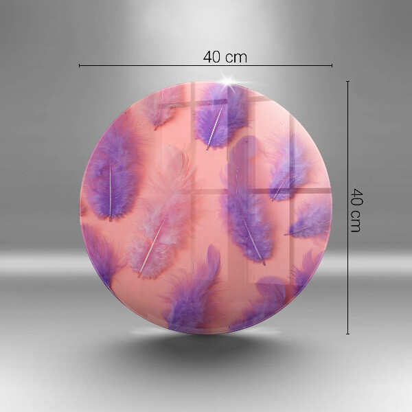 Krájecí prkénko skleněné Nadýchané peří