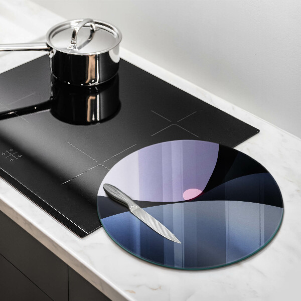 Skleněná deska do kuchyně Abstraktní tvary