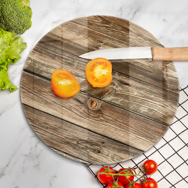 Skleněná deska do kuchyně Textura dřevěného prkna