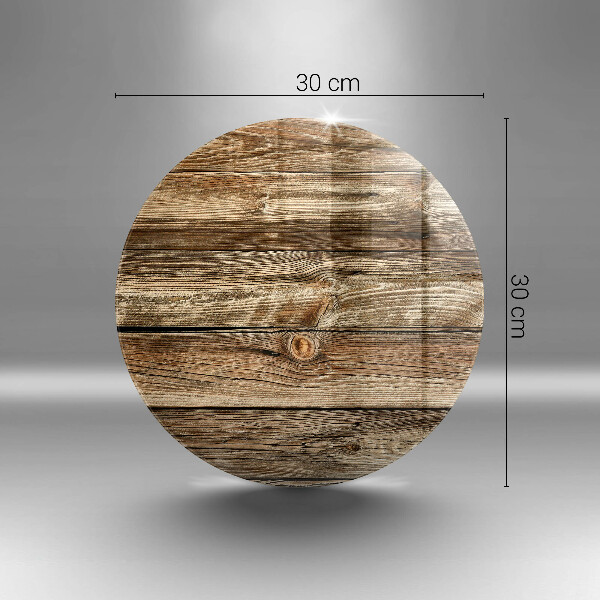 Skleněná deska do kuchyně Textura dřevěného prkna