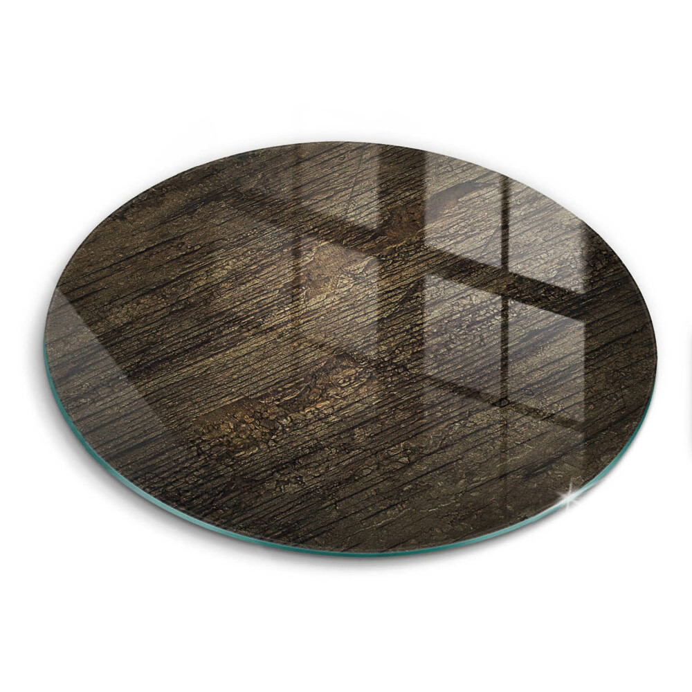 Skleněná deska do kuchyně Textura dřevěné kůry