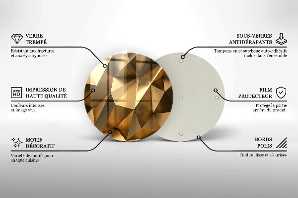 Skleněná deska do kuchyně Struktura abstrakce pozadí