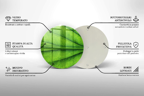 Skleněná deska do kuchyně Přírodní žilní list