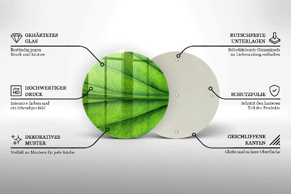 Skleněná deska do kuchyně Přírodní žilní list