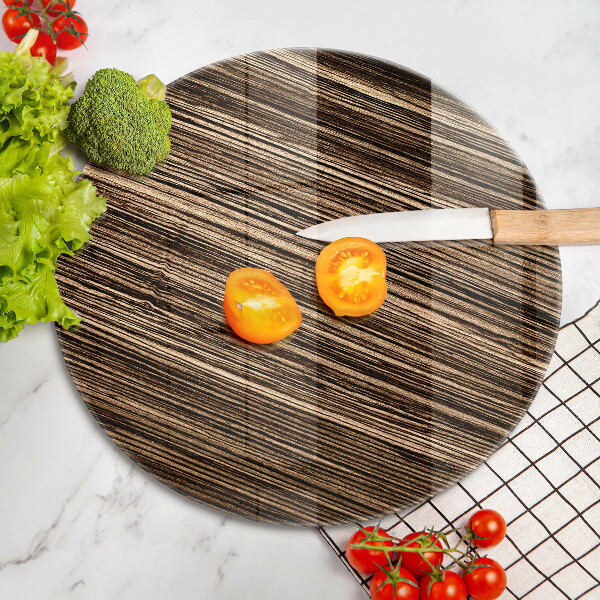 Skleněná deska do kuchyně Textura dřeva