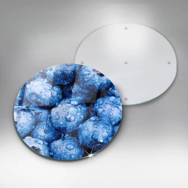 Skleněná deska do kuchyně Šťavnaté borůvky