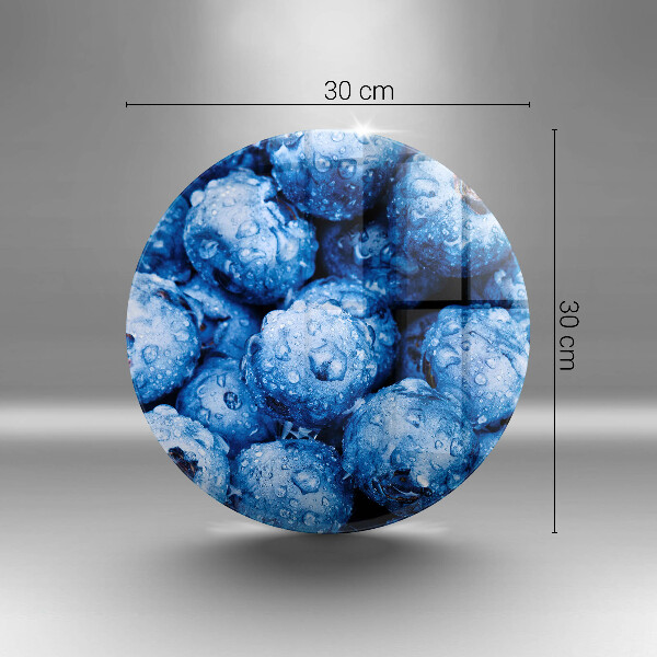 Skleněná deska do kuchyně Šťavnaté borůvky