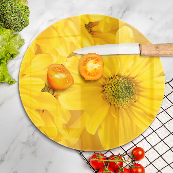 Skleněná deska do kuchyně Okvětní lístky