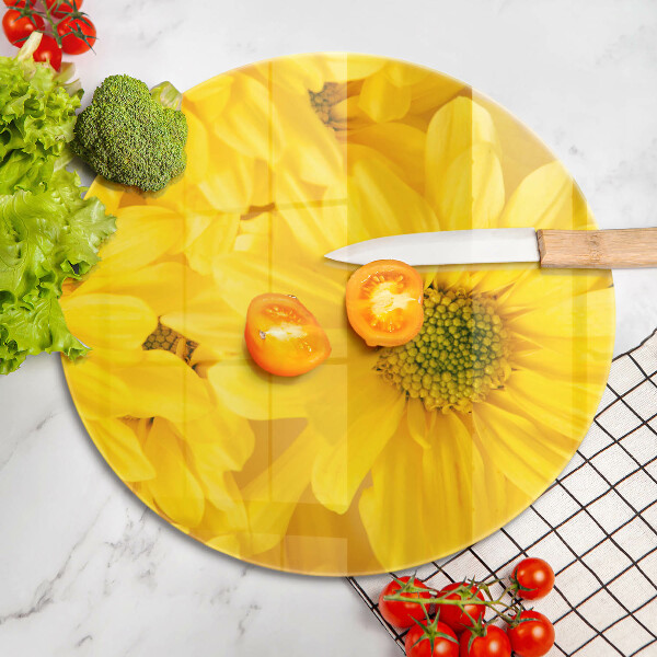 Skleněná deska do kuchyně Okvětní lístky