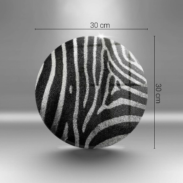 Skleněná deska do kuchyně Zebrové pruhy