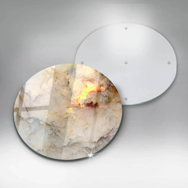 Skleněná deska do kuchyně Textura mramoru se zlatem