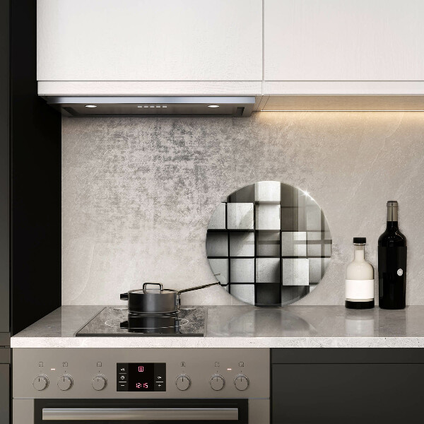 Skleněné krájecí prkénko 3d geometrie pozadí