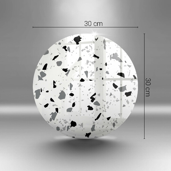 Skleněné krájecí prkénko Dekorativní kamenina