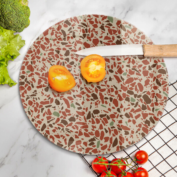 Skleněné krájecí prkénko Jemná kamenina