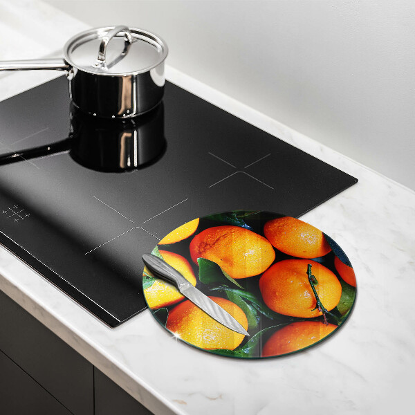 Skleněné krájecí prkénko Pomeranč