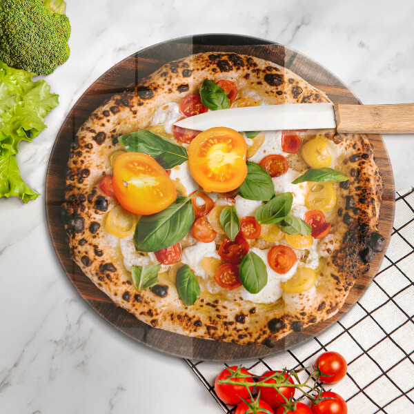 Skleněná krájecí deska Italská pizza