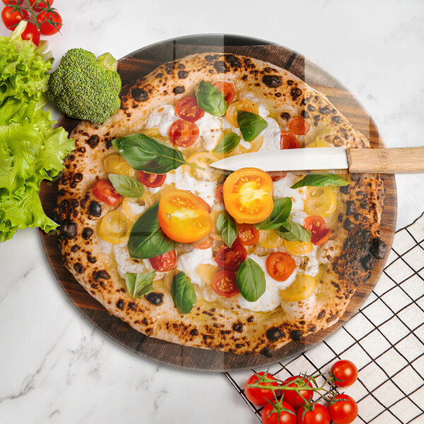 Skleněná krájecí deska Italská pizza