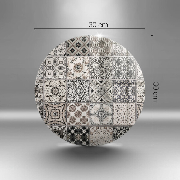 Skleněná deska do kuchyně Dekorativní dlaždice