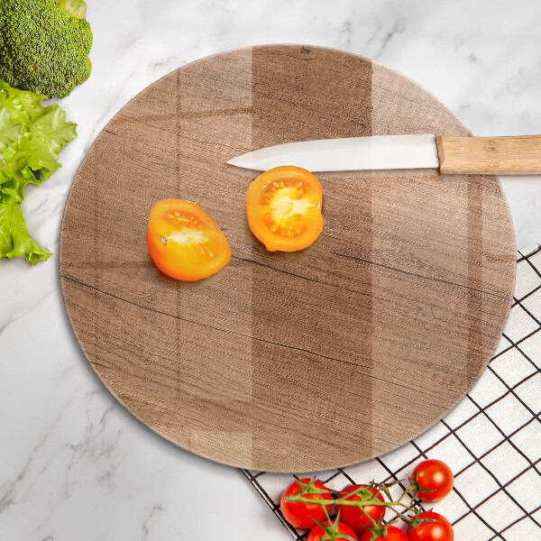 Skleněná deska do kuchyně Textura dřeva