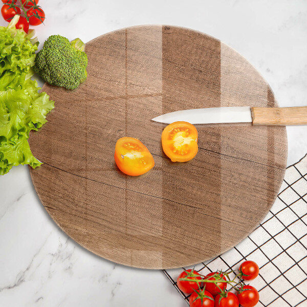 Skleněná deska do kuchyně Textura dřeva