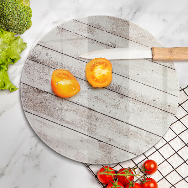 Skleněná deska do kuchyně Staré dřevěné desky