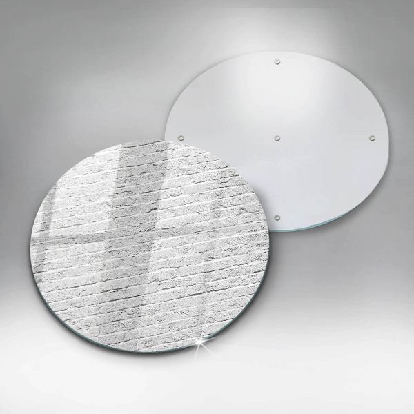 Skleněná deska do kuchyně Cihlová zeď