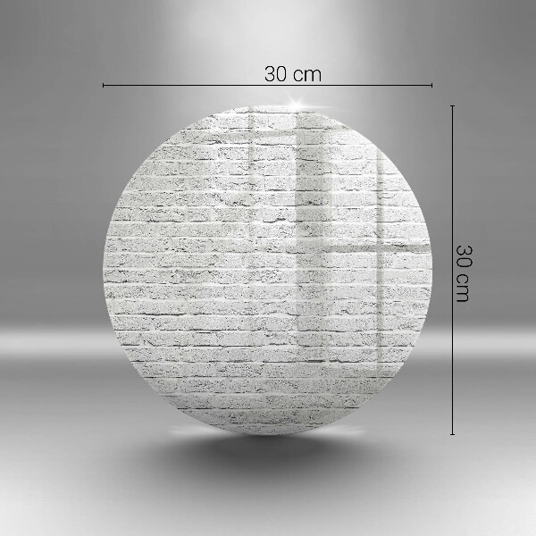 Skleněná deska do kuchyně Cihlová zeď