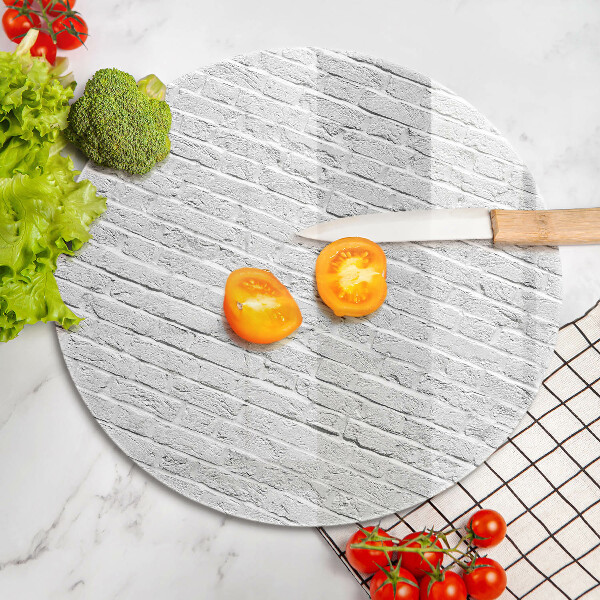 Skleněná deska do kuchyně Cihlová zeď