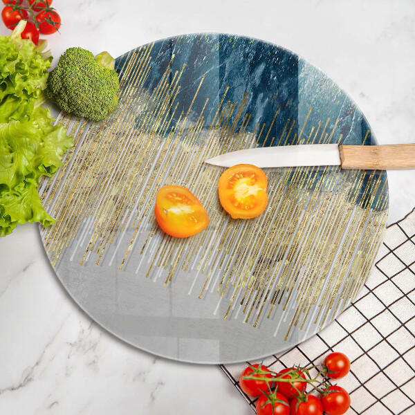 Krájecí prkénko skleněné Designérská abstrakce