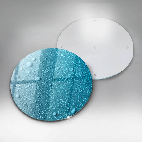 Skleněná deska do kuchyně Kapky vody