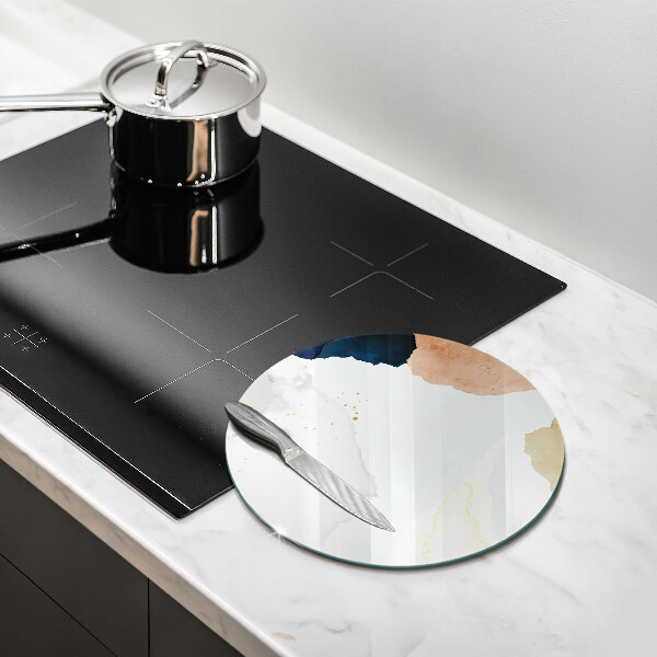 Skleněná deska do kuchyně Abstraktní skvrny