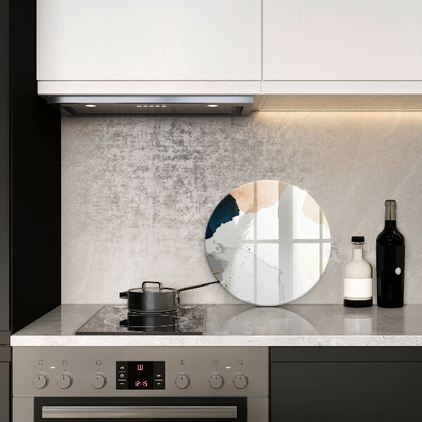 Skleněná deska do kuchyně Abstraktní skvrny