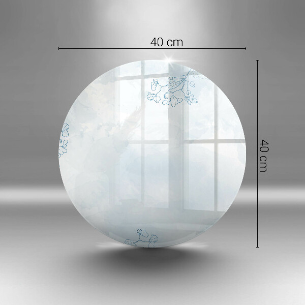 Skleněná deska do kuchyně Jemné pozadí