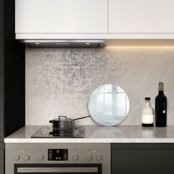 Skleněná deska do kuchyně Jemné pozadí