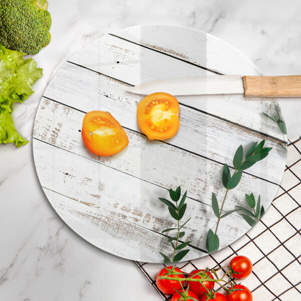 Skleněná deska do kuchyně Staré desky a listy