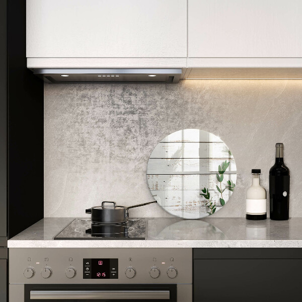 Skleněná deska do kuchyně Staré desky a listy