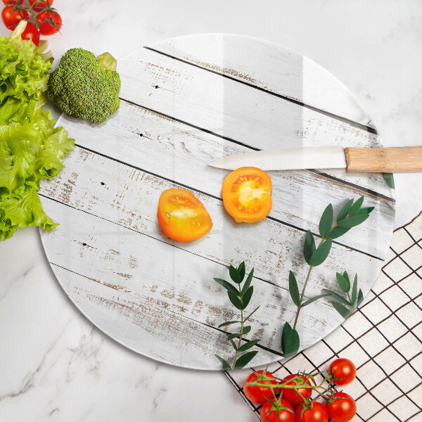 Skleněná deska do kuchyně Staré desky a listy