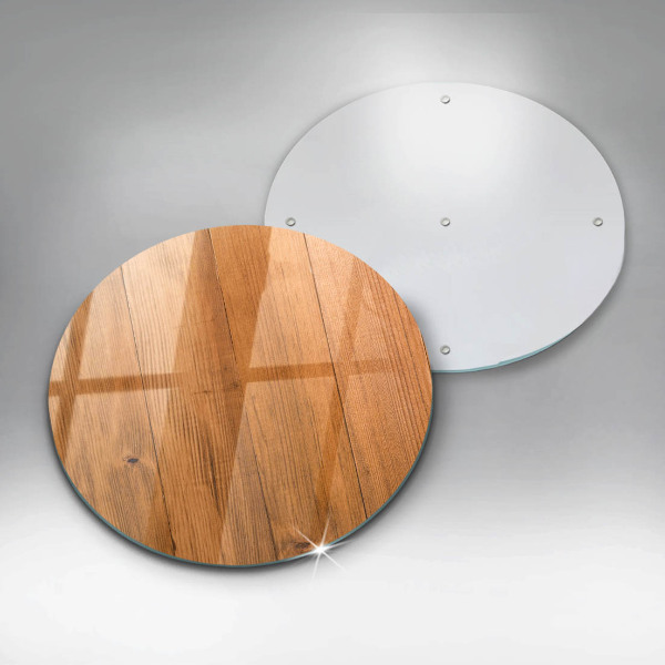 Skleněná deska do kuchyně Dřevěná prkna