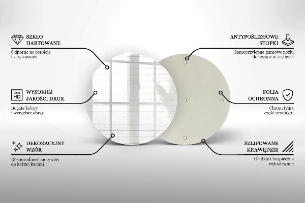 Skleněná deska do kuchyně Moderní světlé desky