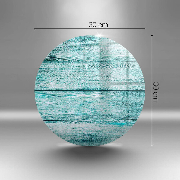 Skleněná deska do kuchyně Vintage dřevěné desky