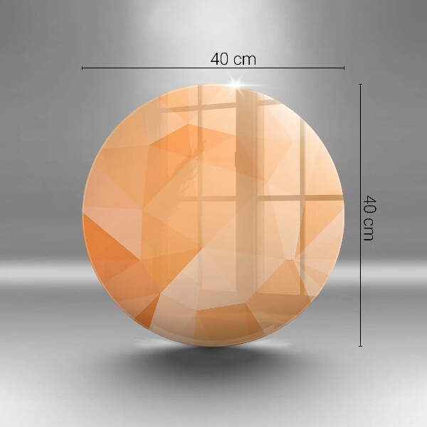 Skleněná deska do kuchyně Geometrické pozadí