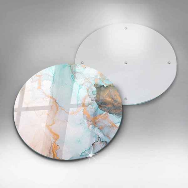 Skleněná deska do kuchyně Mramorová abstrakce