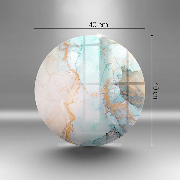 Skleněná deska do kuchyně Mramorová abstrakce