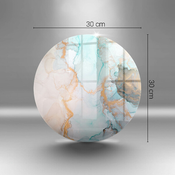 Skleněná deska do kuchyně Mramorová abstrakce