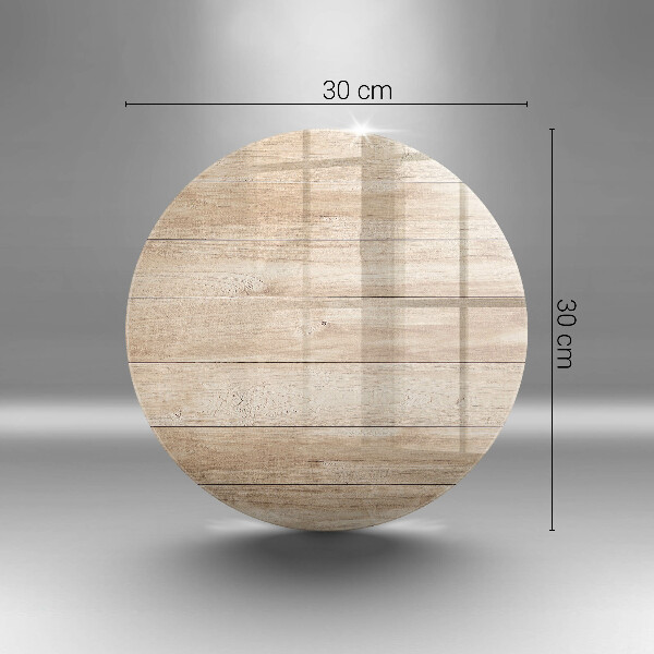 Skleněná deska do kuchyně Dřevěná prkna