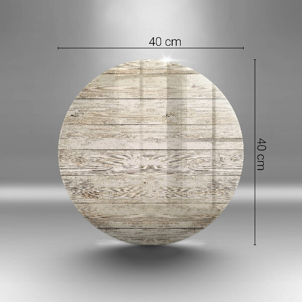 Skleněná deska do kuchyně Dřevěná prkna