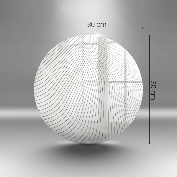 Skleněná deska do kuchyně Moderní čáry vzor