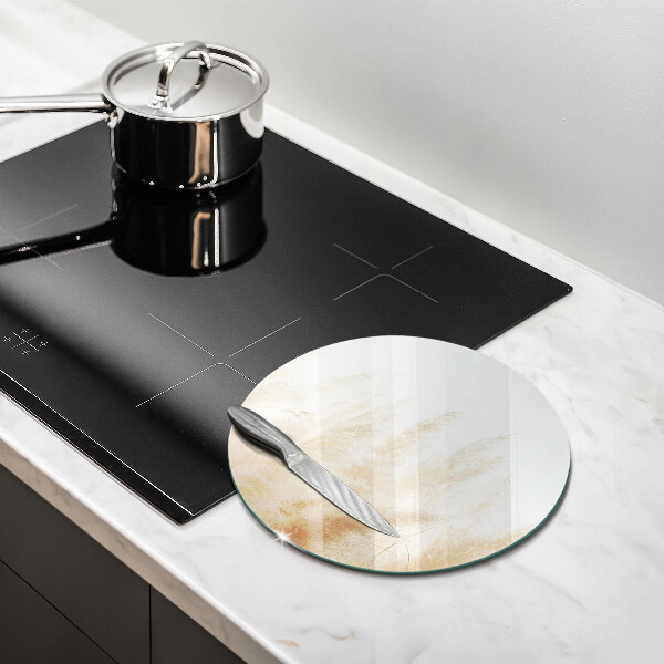 Skleněná deska do kuchyně Pampová tráva