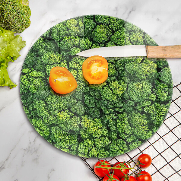 Skleněná deska do kuchyně Přírodní mechová rostlina